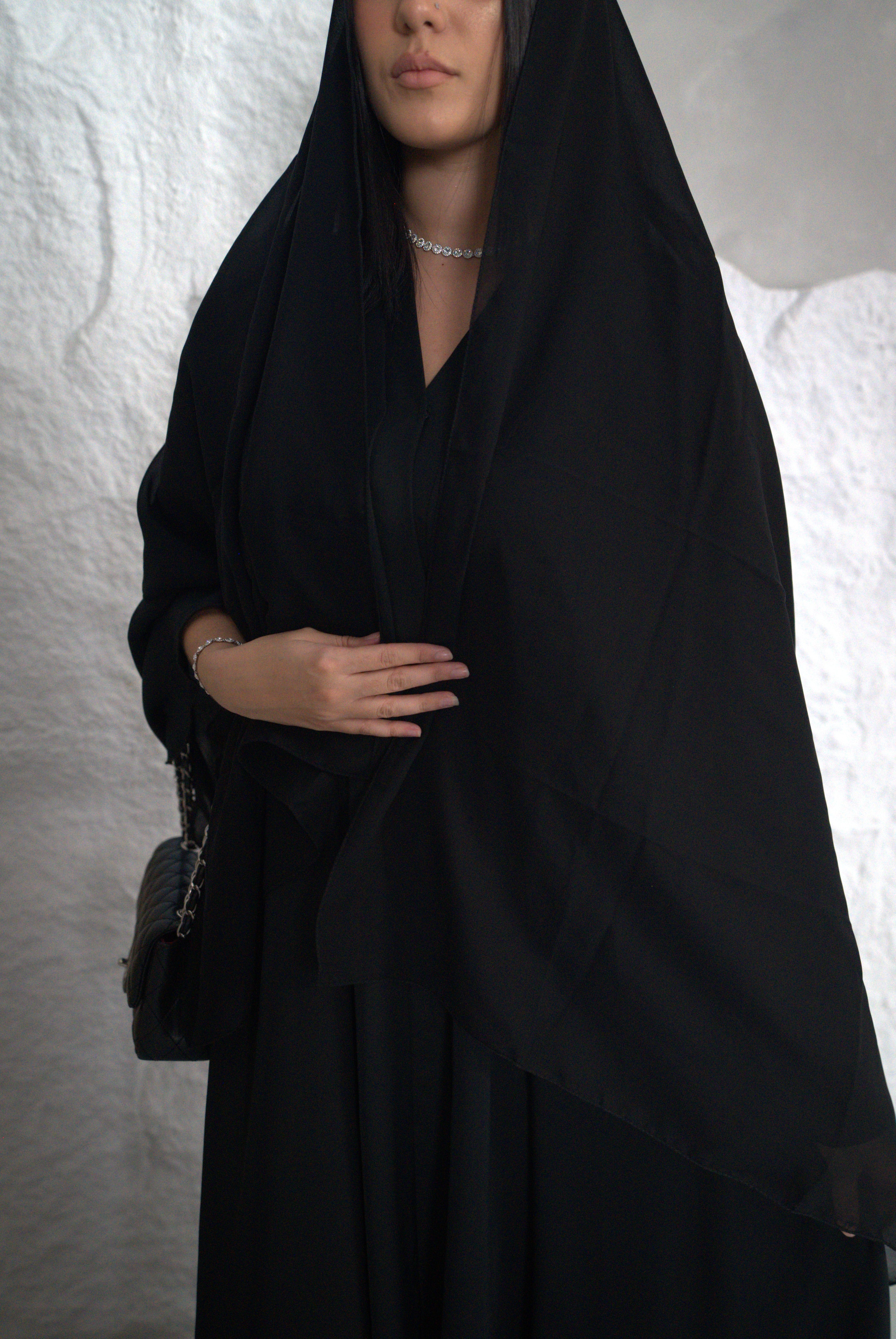Abaya Yasmina noir