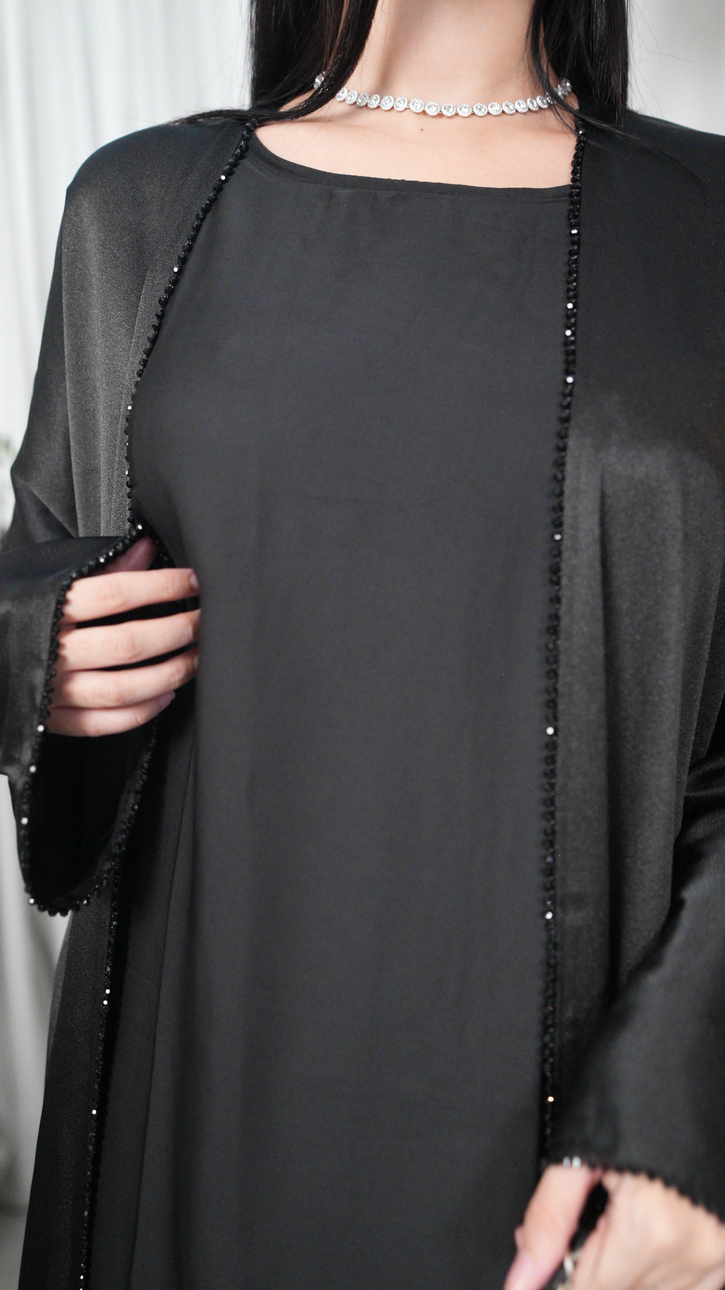 Abaya Samira Noir